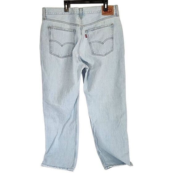 Levi's Low Pro Straight Women's Jeans Light Wash Size 32 - Picture 4 of 15